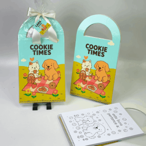 Caderno Cartonado Vertical Personalizado com alça - Especial Bobbie Goods