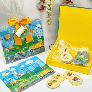 Caixa de Jogos - Kit Jogo da Memória e Quebra-Cabeça