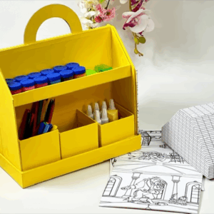 Casinha para Colorir e Decorar - Kit de Arte Definitivo