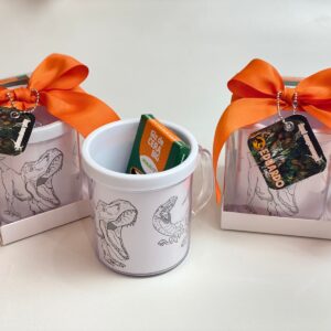 Kit Caneca de Colorir Rosqueável com Giz de Cera