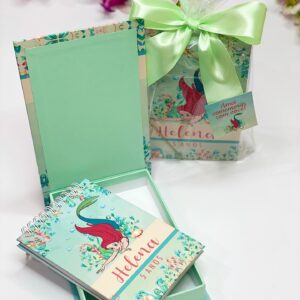 Kit Bloco de Notas em Caixa Cartonada 15x10cm