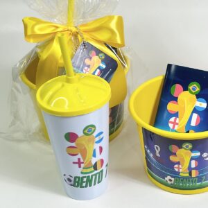 Kit Cinema com Copo Reutilizável (Personalizado)