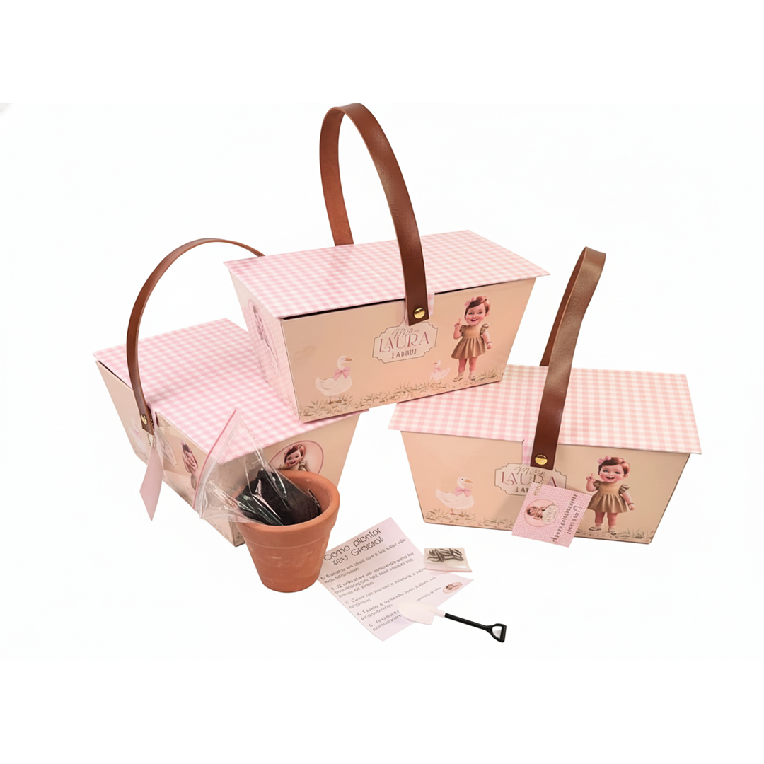 Caixa com Kit Plantação