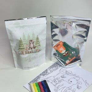 Kit de Atividades Completo em Saquinho ZIP 30x20 (Massinha e Colorir)