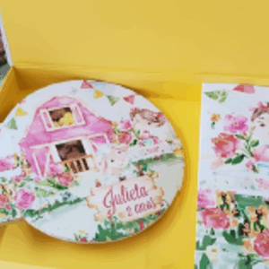 Kits de Colorir Premium com Caderno Redondo ou Retangular