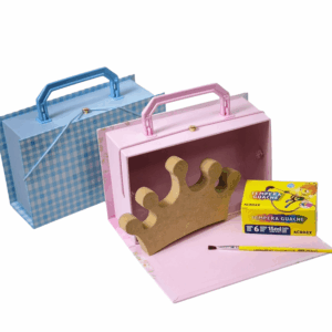 Maleta Cartonada com MDF para Colorir