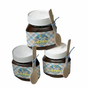 Mini Nutella Personalizada - Lembrança Gourmet (com Colher)
