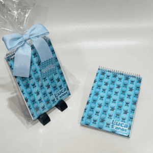 Bloquinho Capa Dura Personalizado (21x15cm)