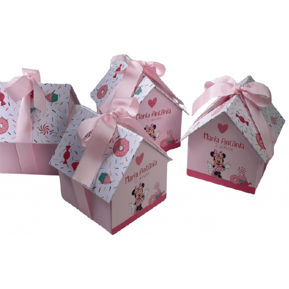 Caixa Casinha Mini ( Vazia)