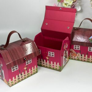 CAIXA CASINHA  CELEIRO P - Embalagem Cartonada Personalizada (Vazia)