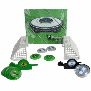 Jogo de Botão Personalizado na Caixa Cartonada