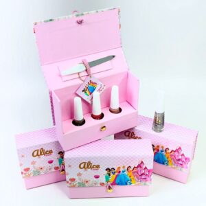 Kit Manicure Personalizado (Caixa Cartonada com 3 Esmaltes)