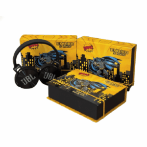 Maleta com Headphone Bluetooth