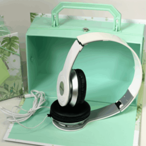 Maleta com Headphone com Fio