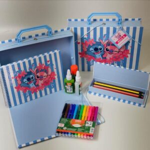 Maxi Maleta Cartonada - Kit colorir completo