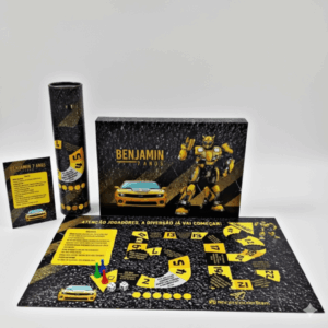 Maleta Dupla e Jogo - Caixa Simples com Jogo do Tabuleiro