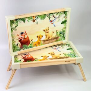 Mesinha de Colo Infantil Personalizada (Bandeja de Atividades)