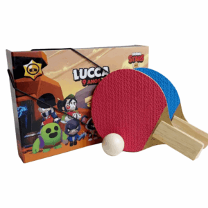 Kit Ping Pong na Caixa Cartonada Personalizada