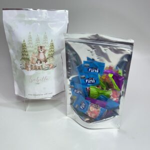 Saquinho Zip Personalizado 30x20cm (10 pacotes doces individuais)